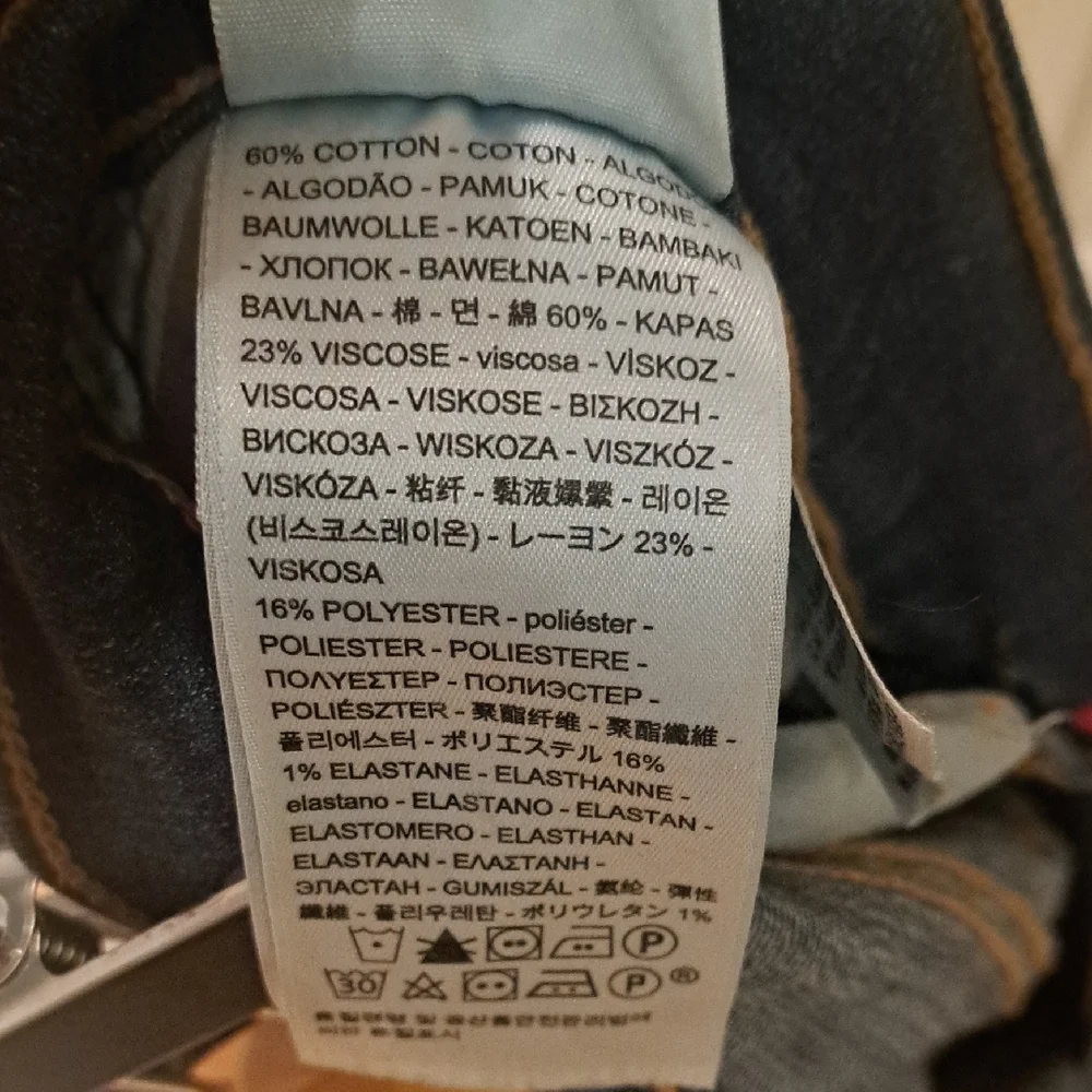 062 - Levi's 712 Dark Blue  Women's Jeans - Picture 5 of 7